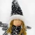 High Quality Standing Elf Dolls Christmas Felt Angel Black Sequin Crafts Holiday Gifts Festival Decorative Angel with Wings