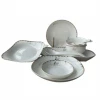 High Quality Super White Porcelain Dinnerware Wholesale Modern Square Dinnerware