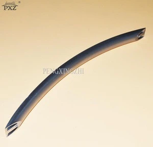 High Quality toaster oven door handle, satin surface treatment on C type handle HABU-018