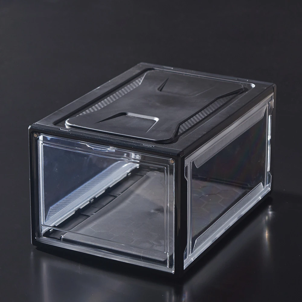 High quality transparent shoe containers plastic storage box