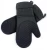 Import High Quality Wholesale BPA Free FDA Approved With Soft Inner Lining-Black Silicone Oven Hot Mitts from China