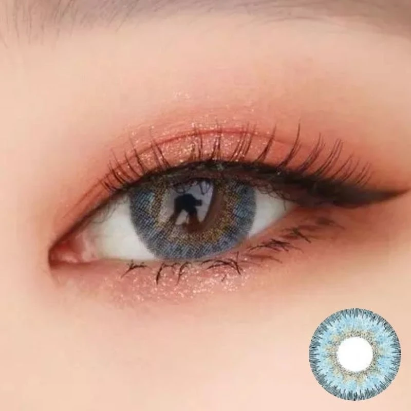 High Quality wholesale cheap color contact lenses from China fashion big eye contact lens Green Yearly contact lenses