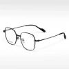 High quality wholesaleTitanium Acetate Retro Optical Spectacles Frames Eye wear Vintage ellipse Clear Lens Glasses Frame