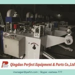 High speed non-woven wet wipes folding machine