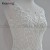 Import Hight quality wedding ivory beaded rhinestone bodice patches for dress WFB-142 from China