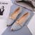 Import HLS036 ladies luxury designer high quality china casual office flat shoes from China