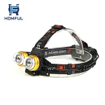 HOMFUL Powerful Camping Light Waterproof 360 Degrees Head Lamp Adjustable Telescopic Focusing Headlamp