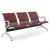 Import Hospital clinic airport waiting lounge bank 3-seater waiting room gang seating chair from China
