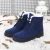 Import Hot classic winter casual womens shoes cotton shoes thermal cotton boots black plush thick heel boots snow boots from China