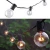 Import HOT SALE 25FT 50FT 100FT G40 Globe Christmas LED String Lights LED for Outdoor Wedding Party Patio Use from China