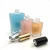 Import Clear Square Glass Perfume Bottles 30ml, 50ml, 100ml with Pump Sprayer & Caps from China