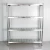 Import Hot sale 4 tiers layers level stainless steel stacking racks storage shelves for kitchen supermarket shops warehouse from China