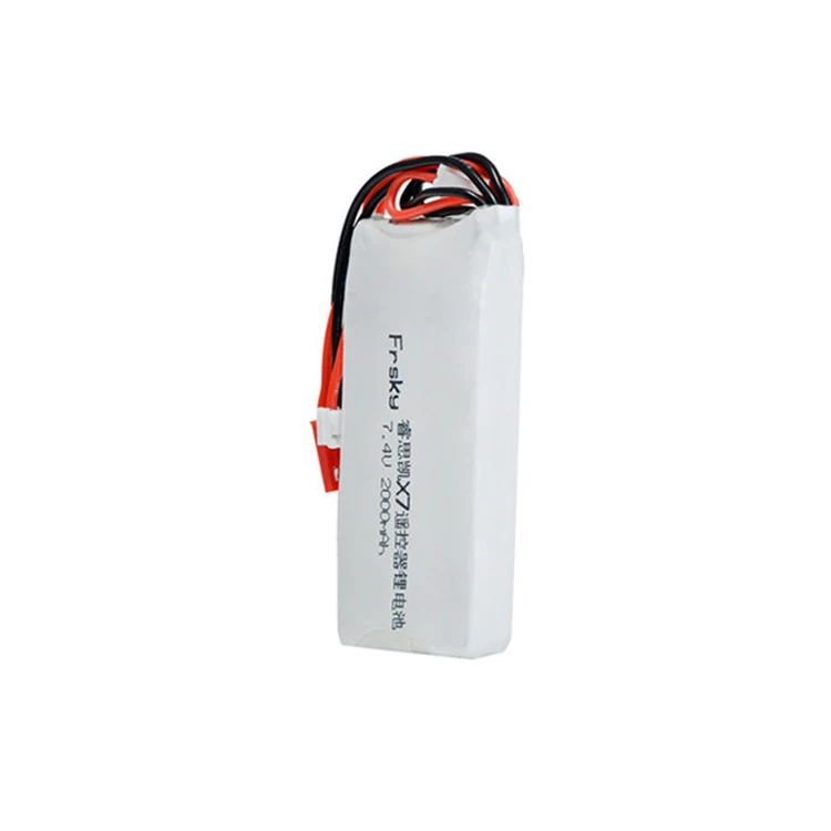 Hot Sale 7.4v 2000mah 2s 8c Lithium Battery Transmitter Rechargeable Battery