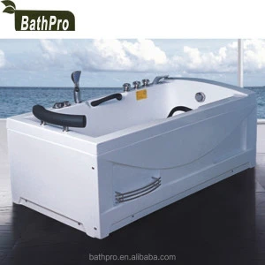 Hot sale !Acrylic Material hot tub 1 person massage bathtub