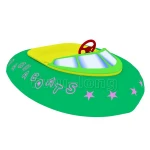 Hot Sale Cheap Parenting Tube Amusement Park Inflatable Coin Operated Electric Kid Water Bumper Boat