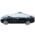 Import Hot sale convenient spire waterproof steel wire sun protection half car cover from China