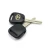 Import Hot Sale Fob Car Key Shell Chip Car Key Blank Transponder Key Case 1 Side Button With High Quality Brass Blade from China