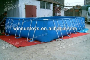 hot sale inflatable mini outdoor swimming pool water pool with proof