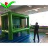 Hot sale Inflatable target shooting game with printed logo banner for commercial or rental