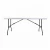 Import Hot Sale Modern Outdoor Plastic Foldable Folding Dining Table Wholesale from China