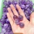 Hot Sale Natural Amethyst Healing Ball Folk Crafts Purple Crystal Ball Hand Polished Amethyst Ball for Spiritual Healing