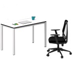 Hot Sale Office Furniture Set Modern White Office Desk White Writing Desk