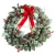 Import HOT SALE Plastic Indoor   classic decorated Christmas Wreath ornament from China