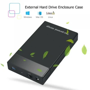 Hot Sale Portable 3.5 inch USB 3.0 External HDD Enclosure SSD Case Hard Disk Drive Box