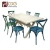 Import Hot sale stacking design commercial vintage classic 8 seater commercial garden sets outdoor furniture from China