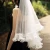 Import Hot Sale White Bridal Wedding Edge Curl Veils Decoration Bridal Wedding Accessories Veil from China