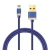 Import Hot sell cable of colored strong nylon woven with high breaking force tube and gold-plated head  USB cable for Iphone from China
