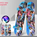 Hot Sell Long Board Double Up Brush Street Board Skate Skateboard Four-Wheel Skateboard for China