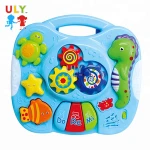 Hot selling baby electronic drum toys cartoon musical drum toy