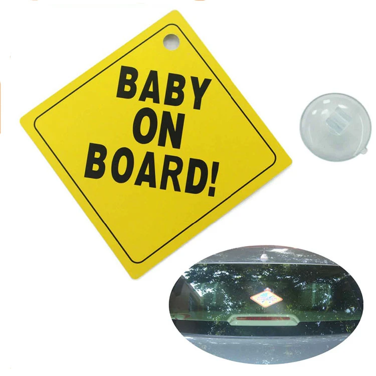 Hot selling baby on board car stickers online baby on board label bulk order