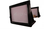 Hot selling cost-effective inflatable sewing Oxford cloth movie screen/family entertainment project screen