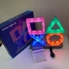 Hot selling For PS4/PS5 LED Game Icon Light XL for Playstation Players Mood Flash Lamp