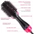Import Hot Selling One Step Hair Dryer Straightening Brush 3 In 1 Multifunctional Negative Ion Electric Hot Air Hair Curler Dryer Brush from China