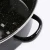Import Hot Selling Product Round Enamel Soup Pot Black 24Cm 26Cm Enamel Stew Pot With Lid from China