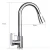 Import Hot selling  put down chrome finish kitchen tap brass body stainless spout single handle hot selling kitchen faucet from China