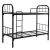 Import Hot selling school metal bunk bed,triple beds with cabinet,iron bed from China