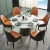 Import Hotel Black Round Rotating Dining Table from China