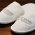 Import Hotel sale 100% cotton open toe unisex white waffle hotel slipper for hotel and spa from China