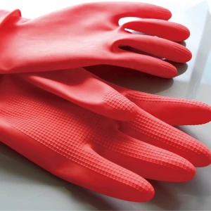 Household latex Items Heat Resistant Silicone Cleaning Scrubber Gloves for Kitchenware