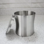 Household Stainless Steel Storage Box Cotton Swab Holder Toothpick Holder Portable Simple Storage Appliance Manufacturer Supply