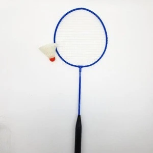 HS-cheap promotion with one badminton badminton racket set