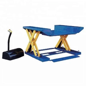 HX series 1 ton low profile 35mm hydraulic scissor table lifter