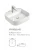 Import HY8065  thin edge vanity ceramic shape bathroom wash basin from China