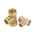 Import Hydraulic Parts Hose Pipe Fittings Male Female Brass Tee from China