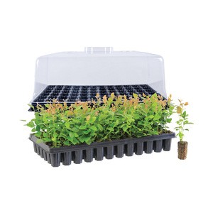 Hydroponics 72 cell Favorites seed germination tray plastic flower pot with tray