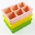 Import Ice Cube tray Food-grade Safety Materials 6 Cavities Black Silicone Ice Cubes Tray from China